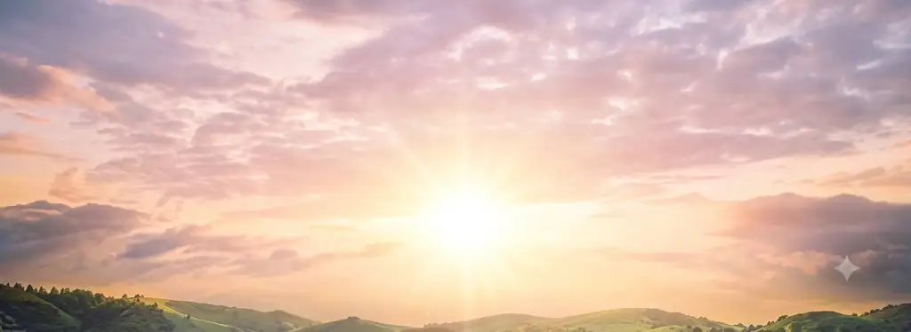 Sunrise landscape